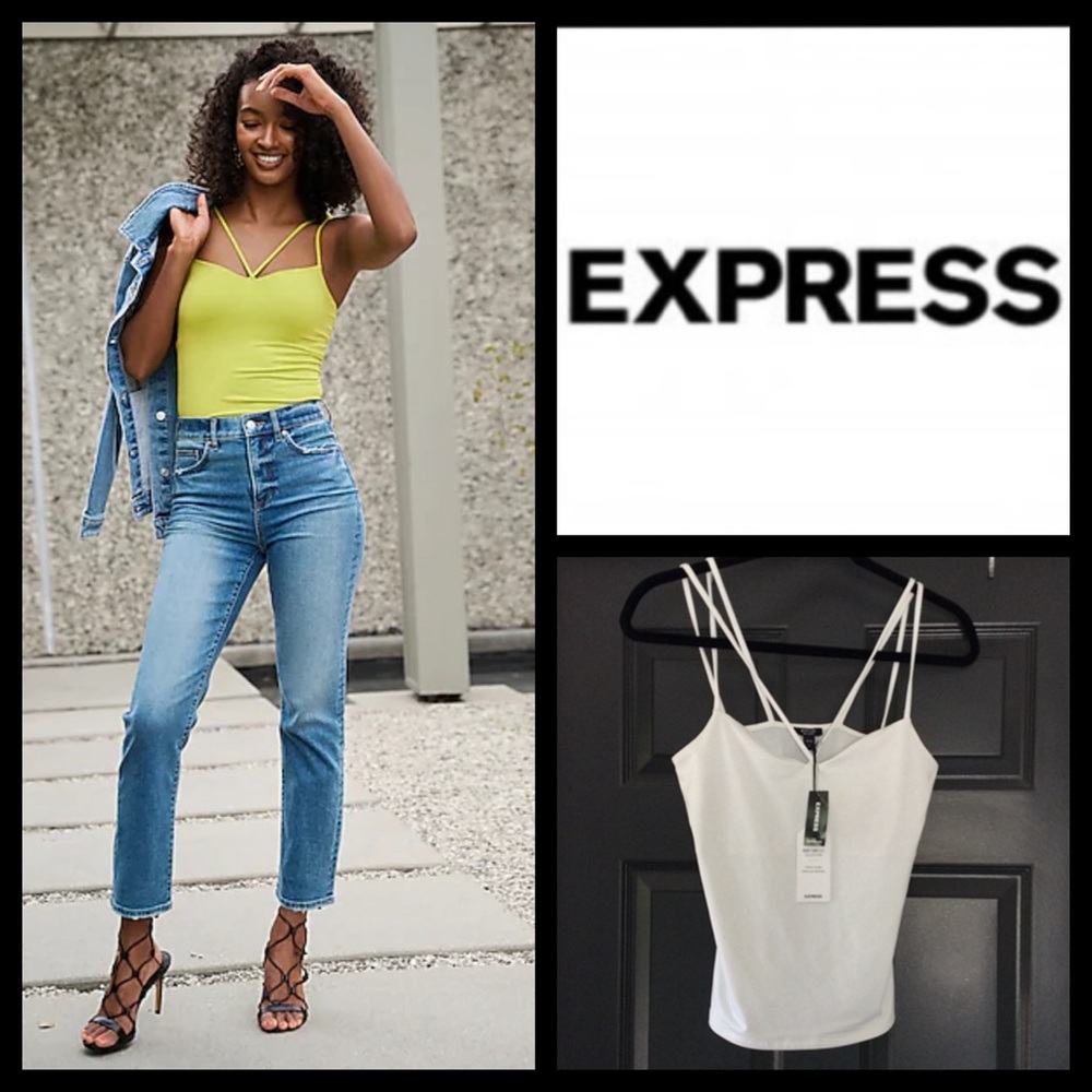 NWT Express Body Contour Strappy Cami